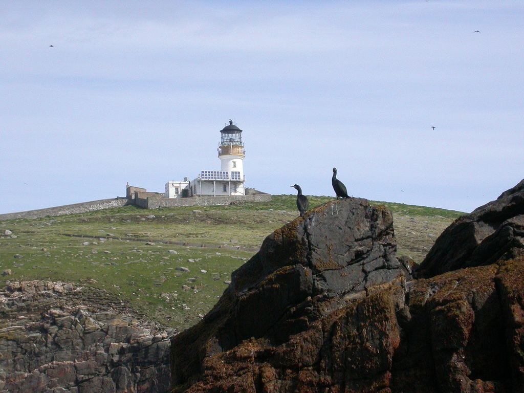 Flannan Isle lighthouse | Lighthouse, Lighthouse keeper, Stormy night