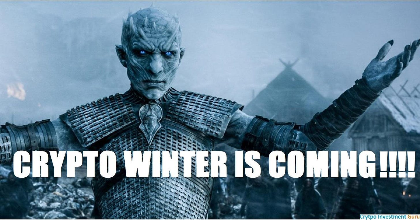 Crypto Winter is Coming !!! You know nothing Jon Snow !!!! : r/bitcoinmemes