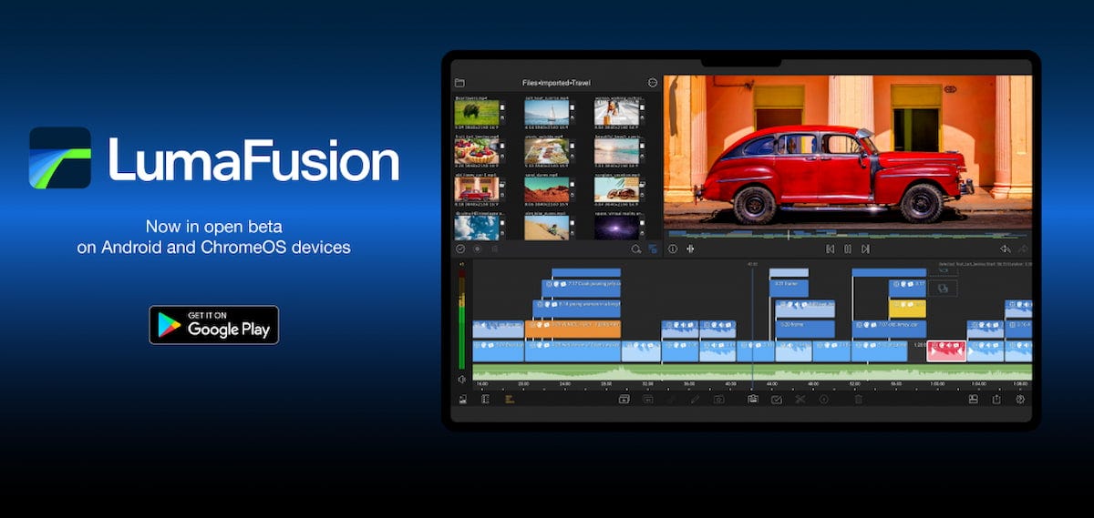 LumaFusion for Chromebook video editor