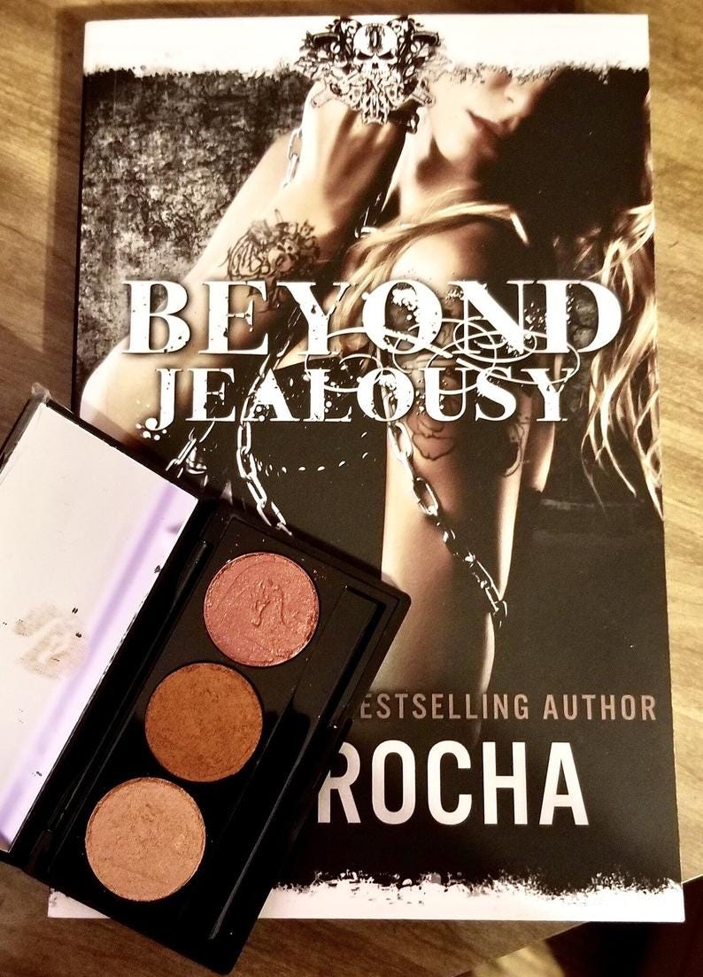 BEYOND JEALOUSY  Handmade Mineral Pressed 26mm Eye Shadow image 1