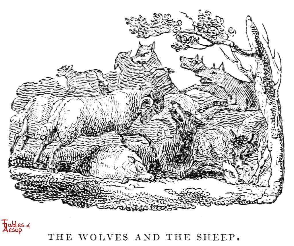The Wolves and Sheep - Fables of Aesop