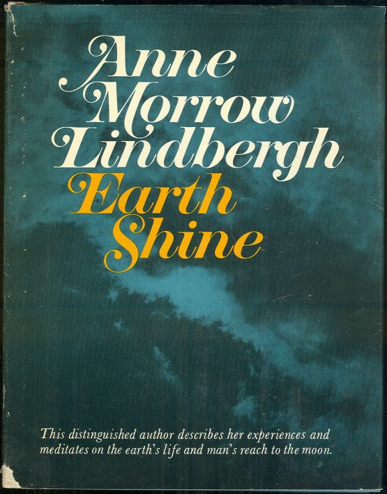 EARTH SHINE, Lindbergh, Anne Morrow | Good books, Book worth reading ...