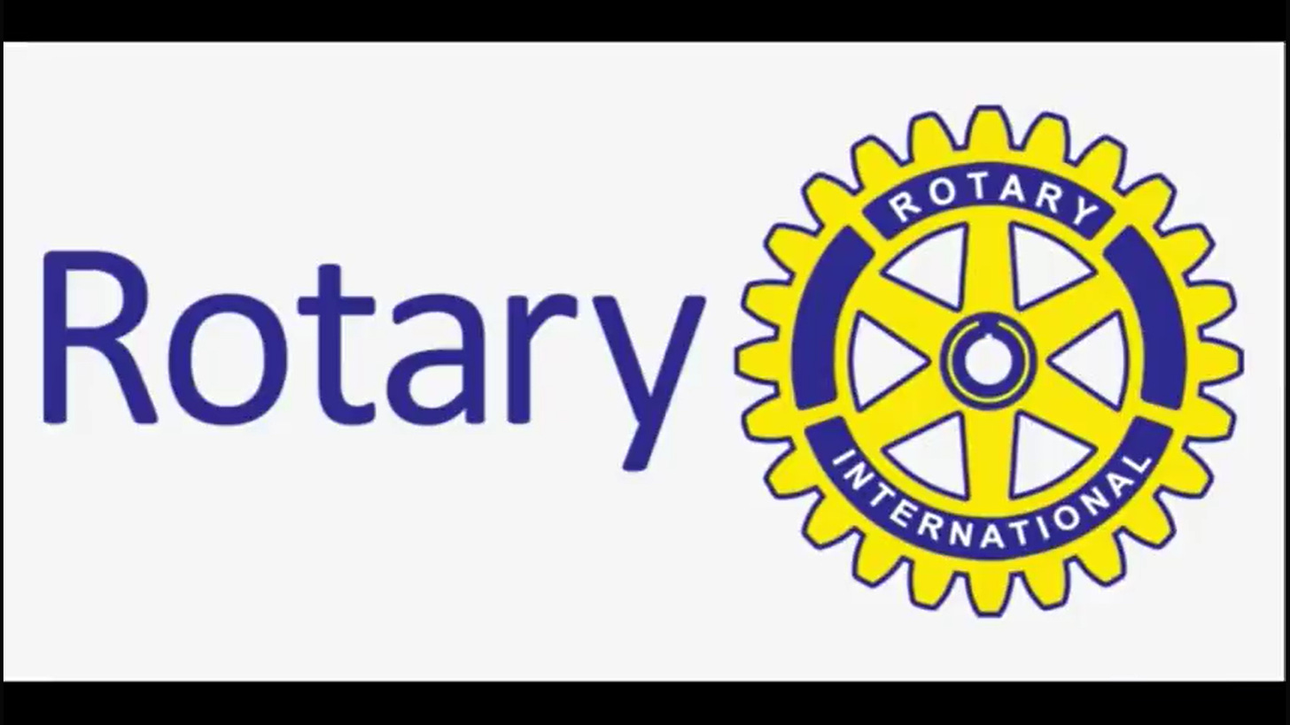 Rotary symbol looks like the Corona virus.