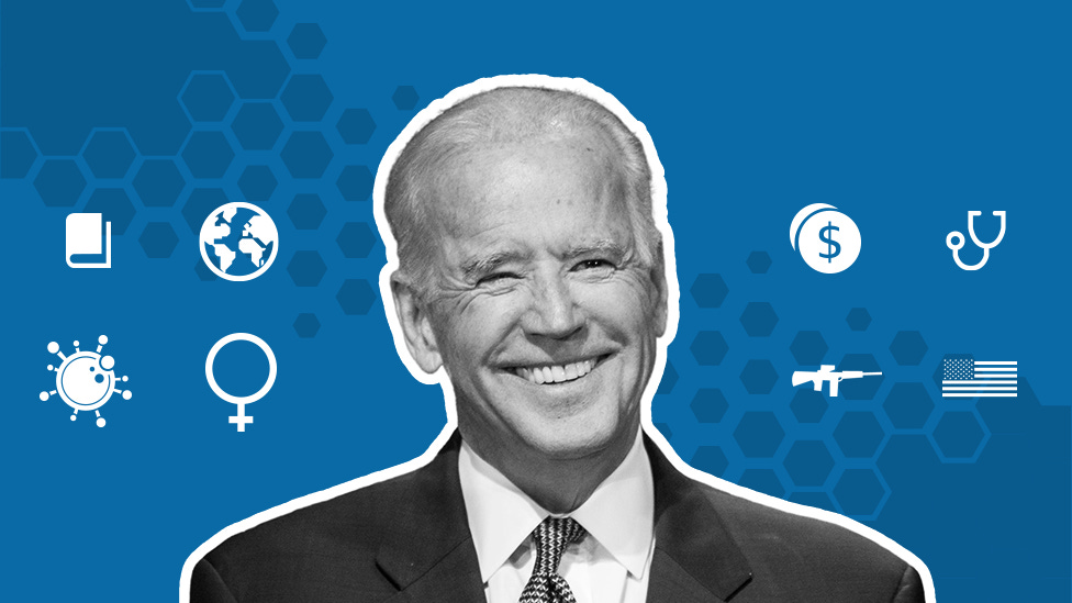 Joe Biden: Where does he stand on key issues? - BBC News