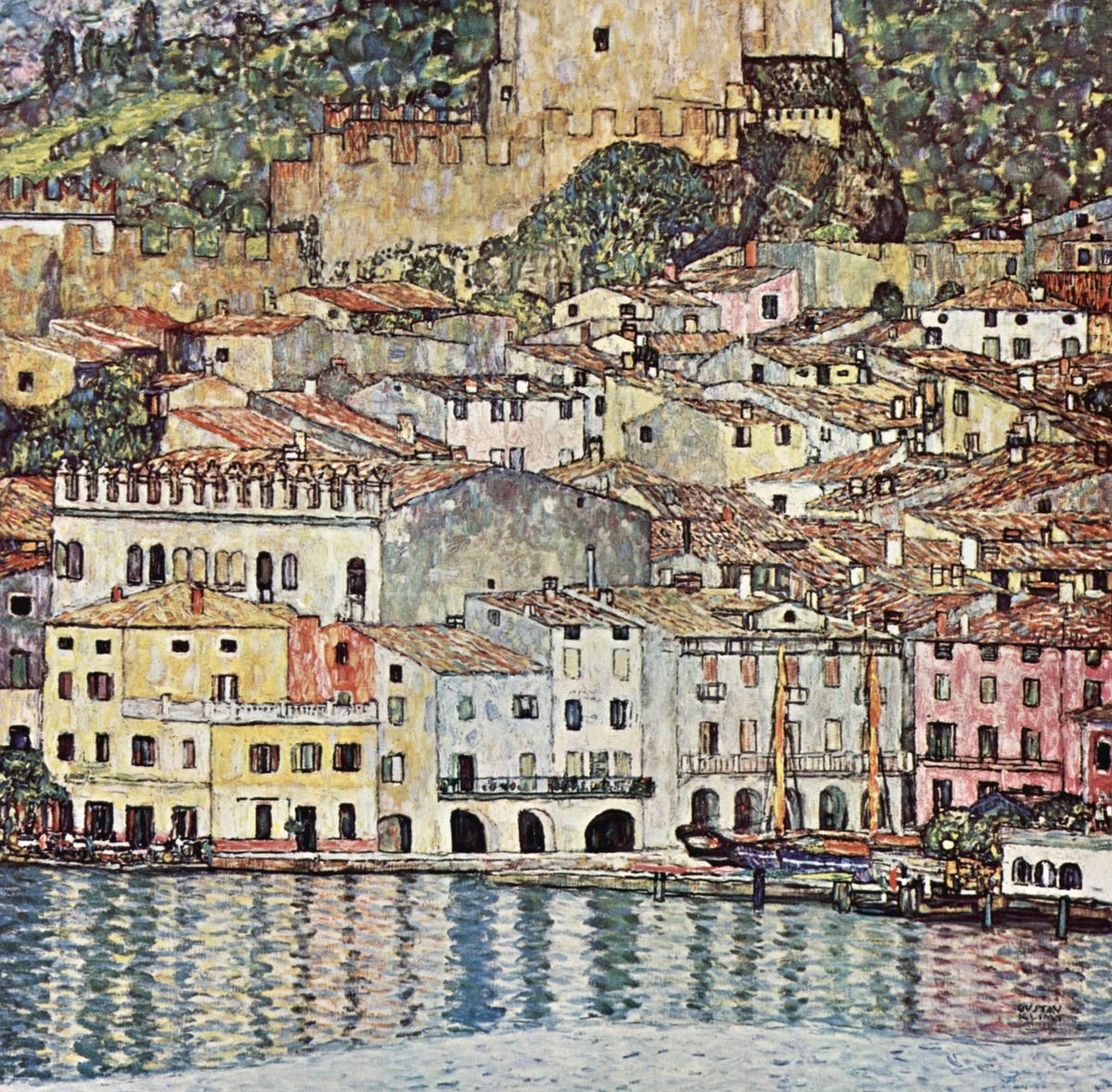 Malcesine am Gardasee (1913) by Gustav Klimt