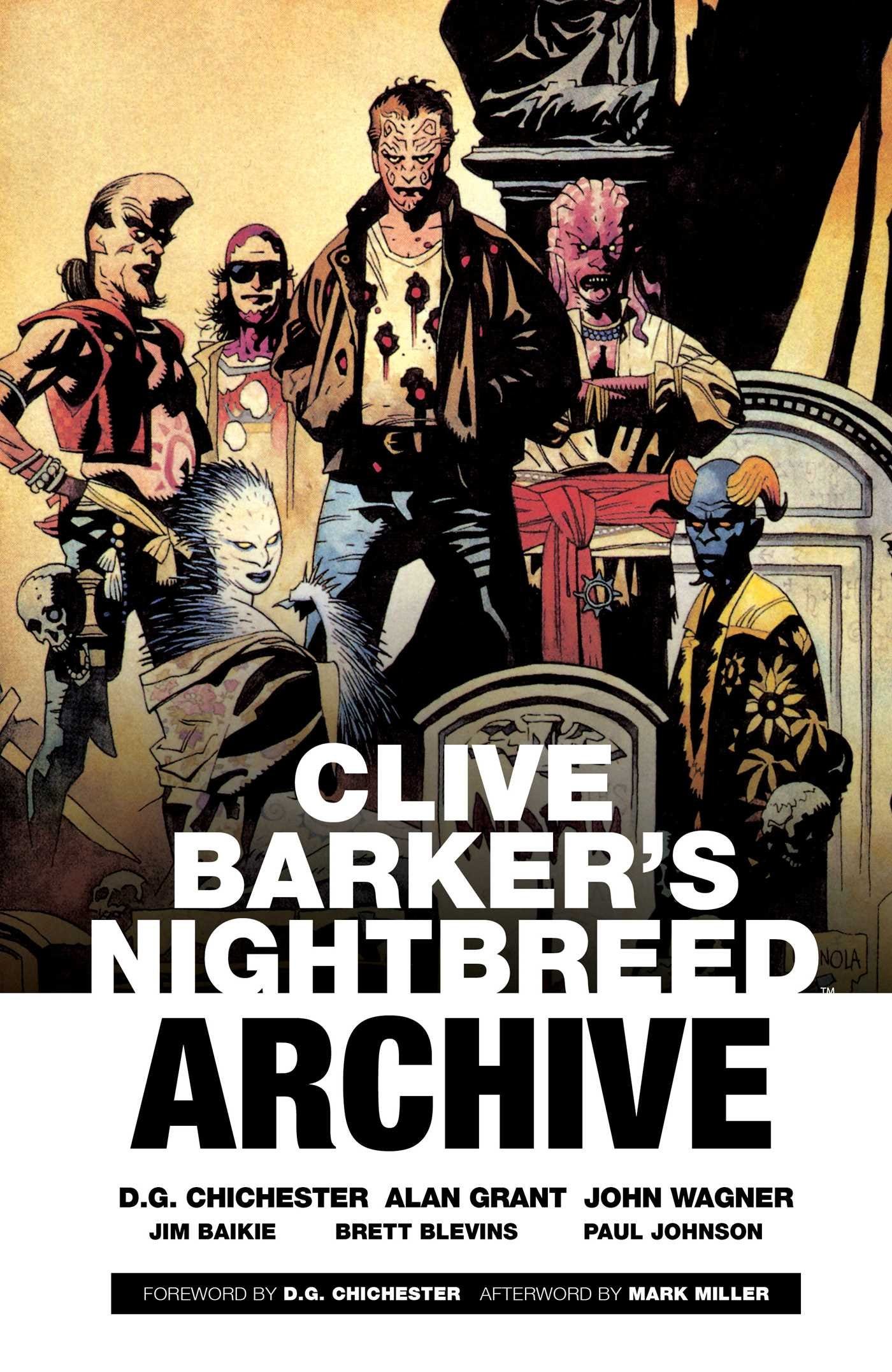 Clive Barker&#39;s Nightbreed Archive Vol. 1 (1): Barker, Clive, Mignola, Mike,  Grant, Alan, Wagner, John, Emond, Martin: 9781608868926: Amazon.com: Books