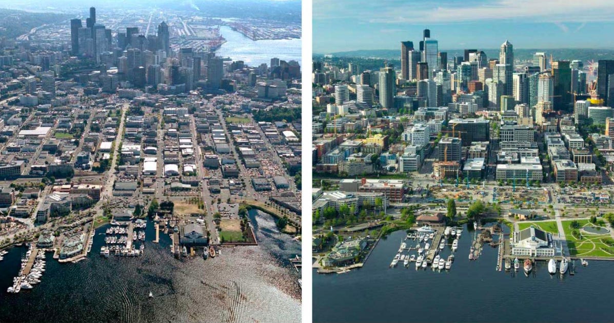 South Lake Union, before and after