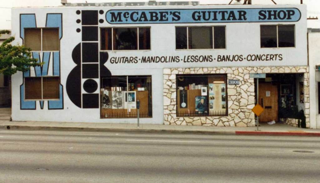 McCabe's Guitar Shop On Pico Blvd In Santa Monica, CA