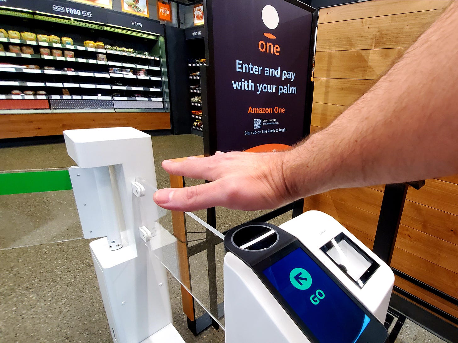 Our first-hand experience with Amazon's new palm reader, and what it says  about the future of retail - GeekWire