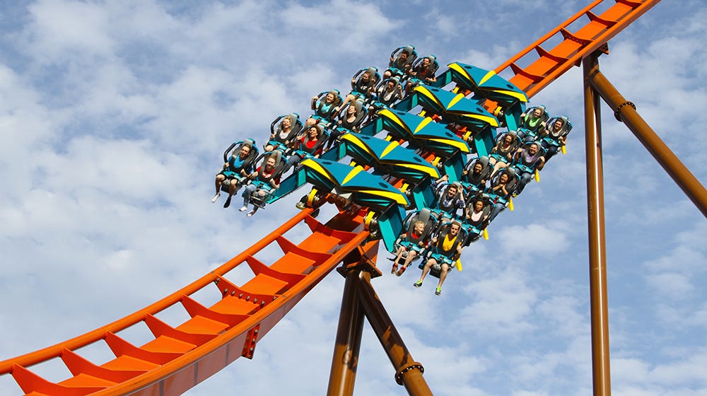 Thunderbird at Holiday World