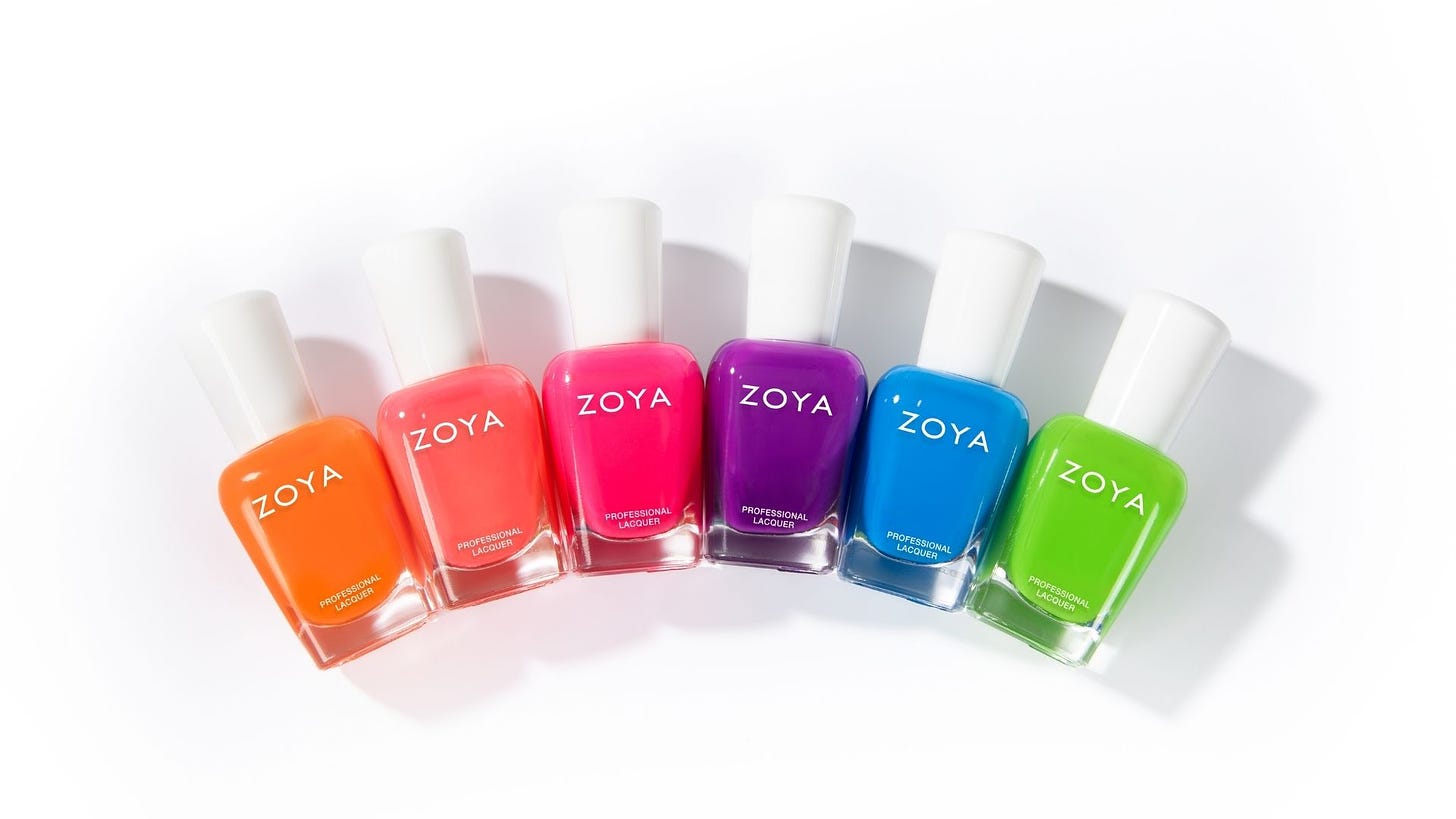 Zoya Easy Neon Nail Polish Collection Review | BeautyStat.com