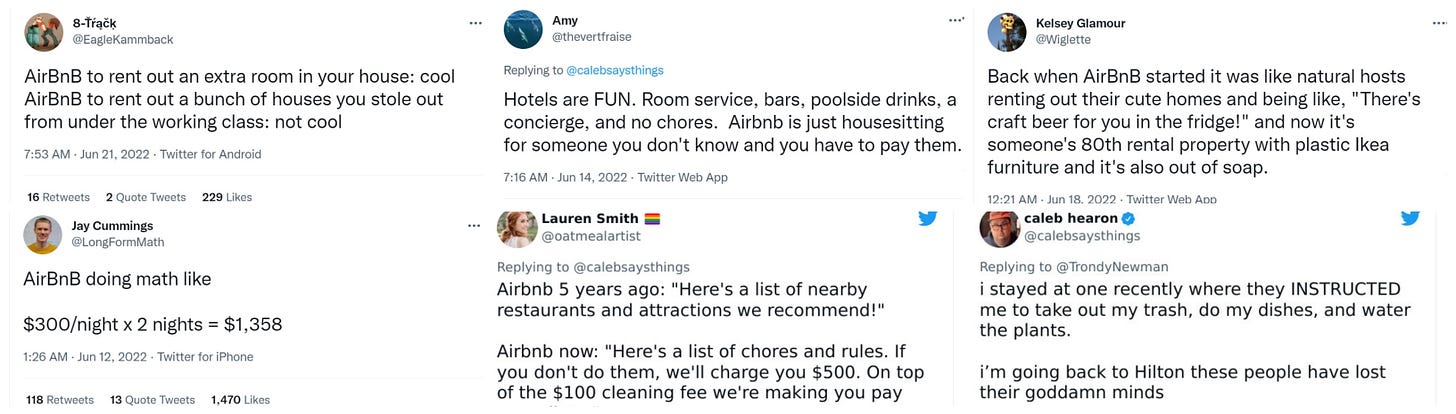 Airbnb on Twitter