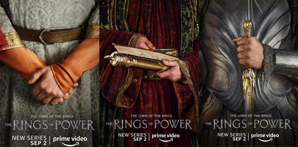 Lord of the Rings: The Rings of Power - Who's Who In The Character Posters?  | Den of Geek