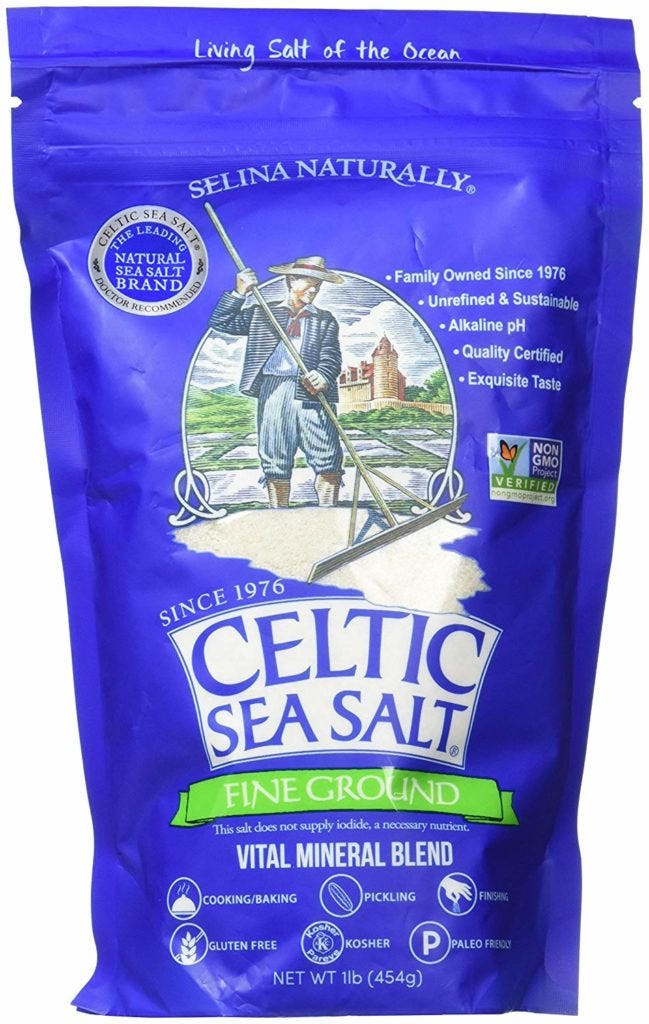 Health Benefits of Celtic Sea Salt