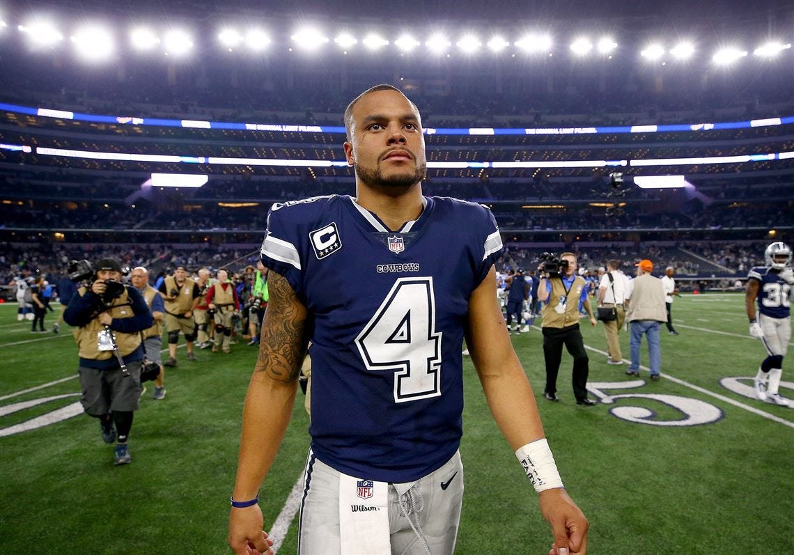 Dallas Cowboys quarterback Dak Prescott's older brother has died |  Pittsburgh Post-Gazette