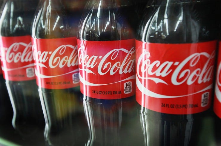 Coca cola bottles billboard 1548