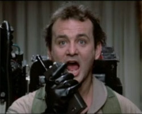 Bill Murray Panicked