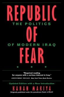 Book cover of the republic of fear