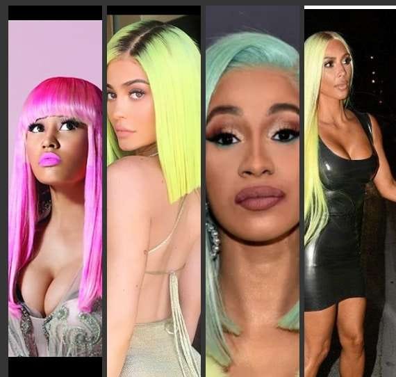 Scooper - Uganda News: Stars Who've Rocked Ambitious Neon Hair: Kylie  Jenner, Nicki Minaj & More