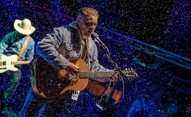 In the Snow, Zach Bryan Plays Red Rocks Set for the Ages | Saving Country  Music