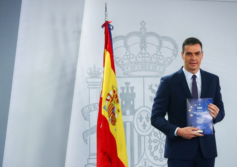EU recovery funds to boost Spanish growth by two ...