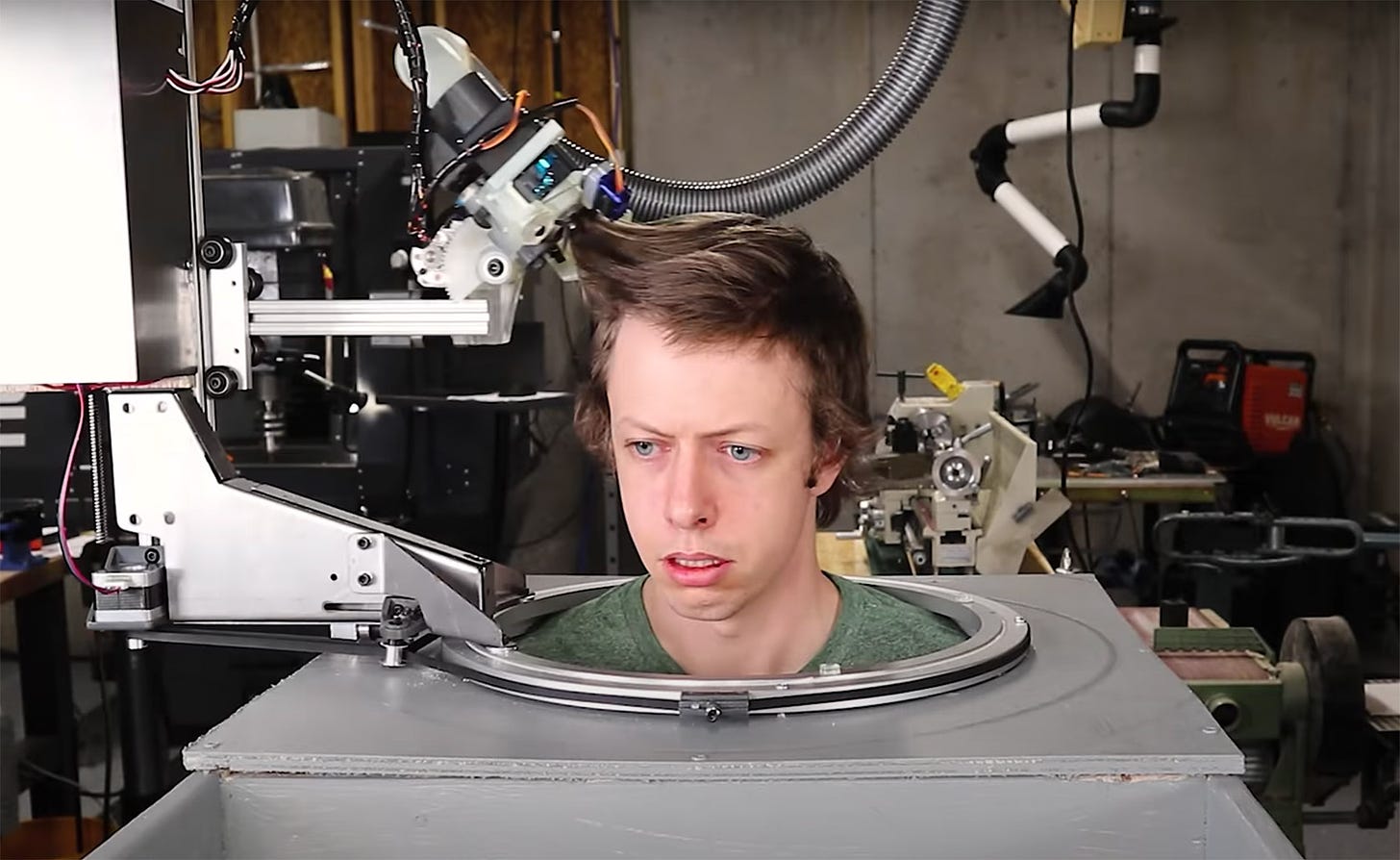 Guy Builds Haircut Robot for Use During Quarantine - The Flighter
