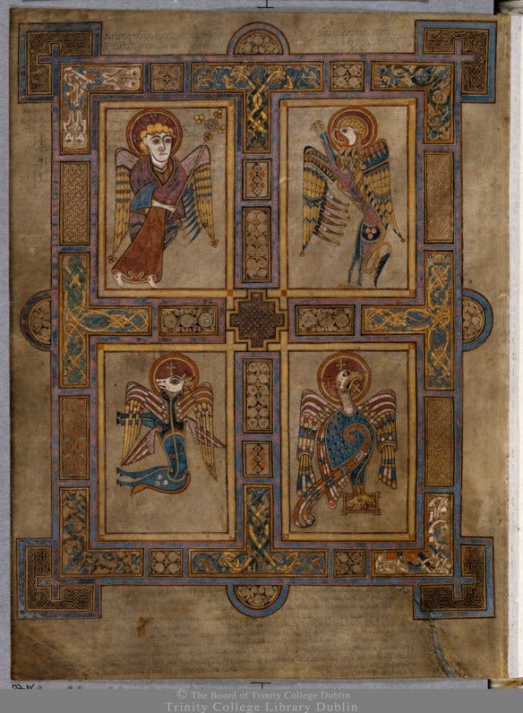 The Book of Kells TCD MS 58 f27v