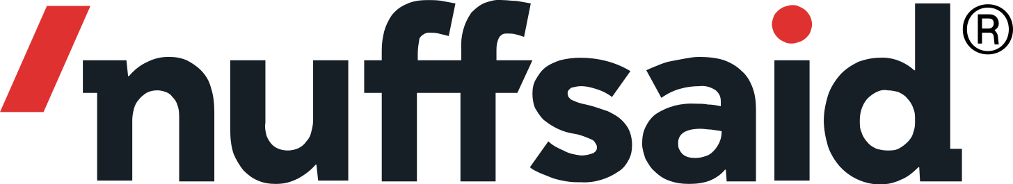 Nuffsaid logo