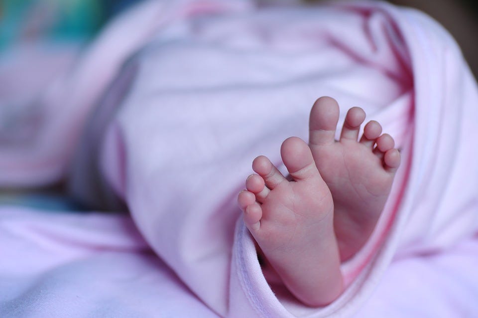 Baby, Feet, Blanket, Newborn, Child, Skin, Small