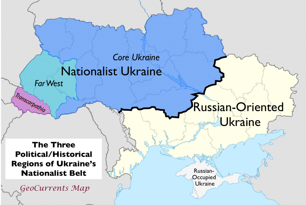 Ukraine Ethnic Map / Jim Meyer S Borderlands Crimea And ...