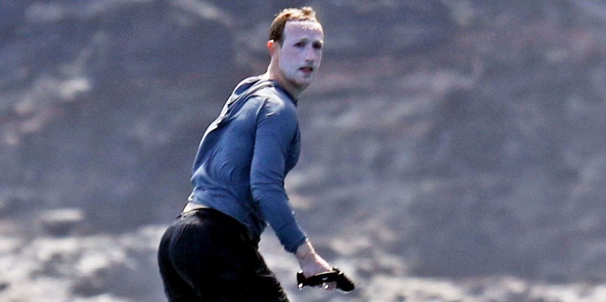 Mark Zuckerberg's Sunscreen Face Inspires Twitter Memes