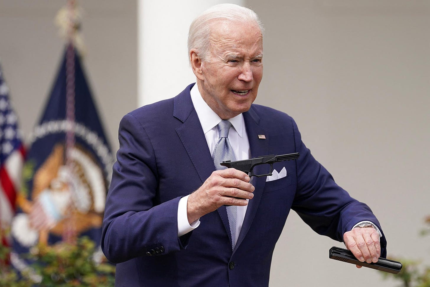 Biden cracks down on ghost guns amid latest gun violence