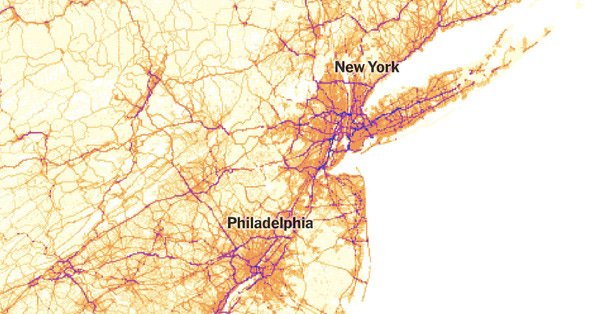 America's auto emissions, mapped. 