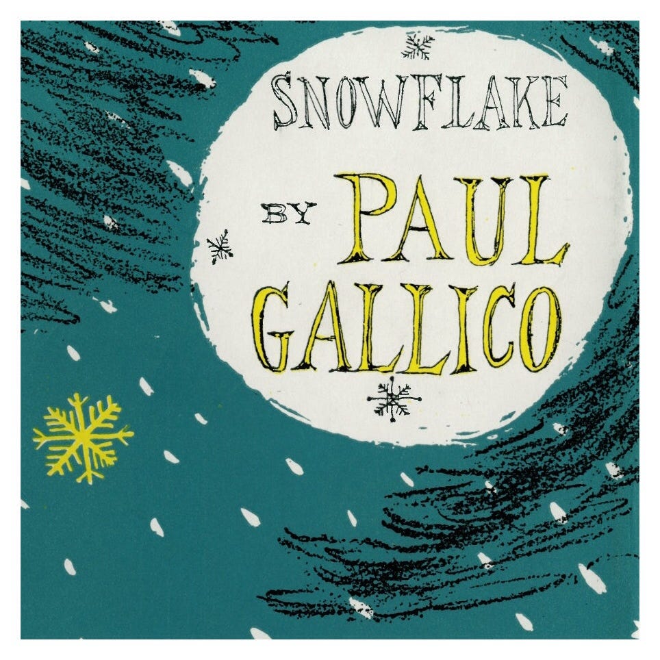 Snowflake by Paul Gallico – Tyger Tale