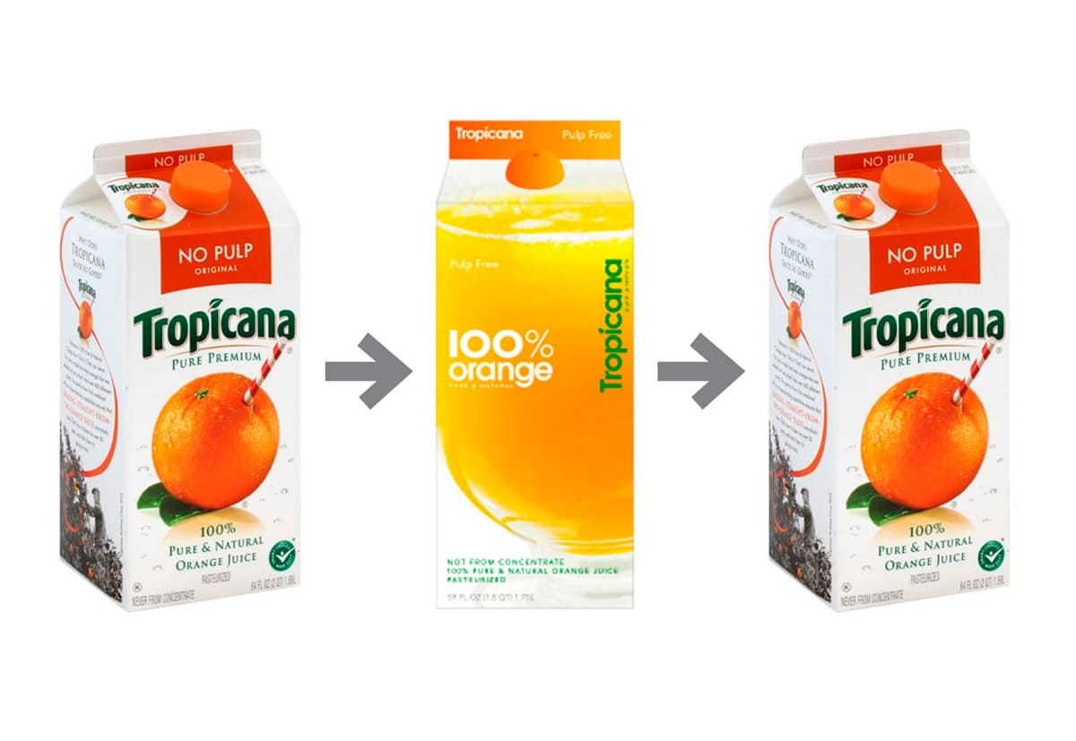 Image result for tropicana orange juice rebranding