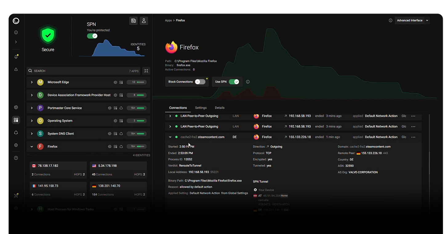 Portmaster User Interface