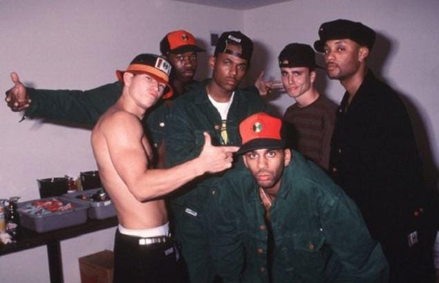 Marky Mark and the Funky Bunch, Mark Wahlberg, 1991 : OldSchoolCool