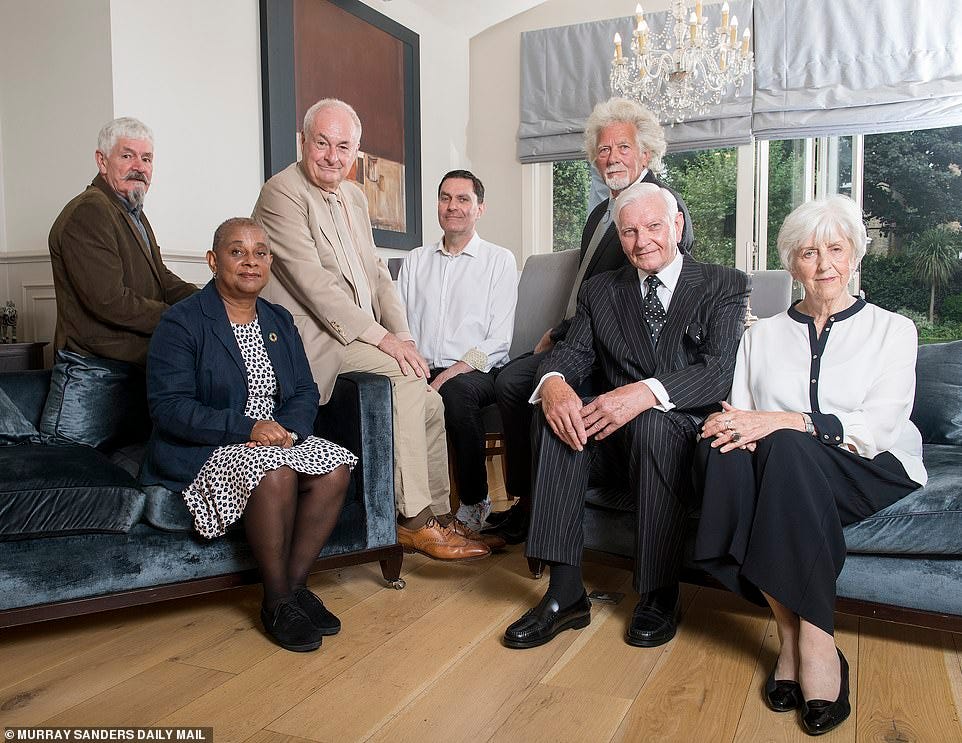 Alastair Morgan, Baroness Lawrence, Paul Gambaccini, Michael McManus, Nick Bramall, Harvey Proctor, and Lady Brittan all come together to condemn the extension of Met chief Cressida Dick's contract