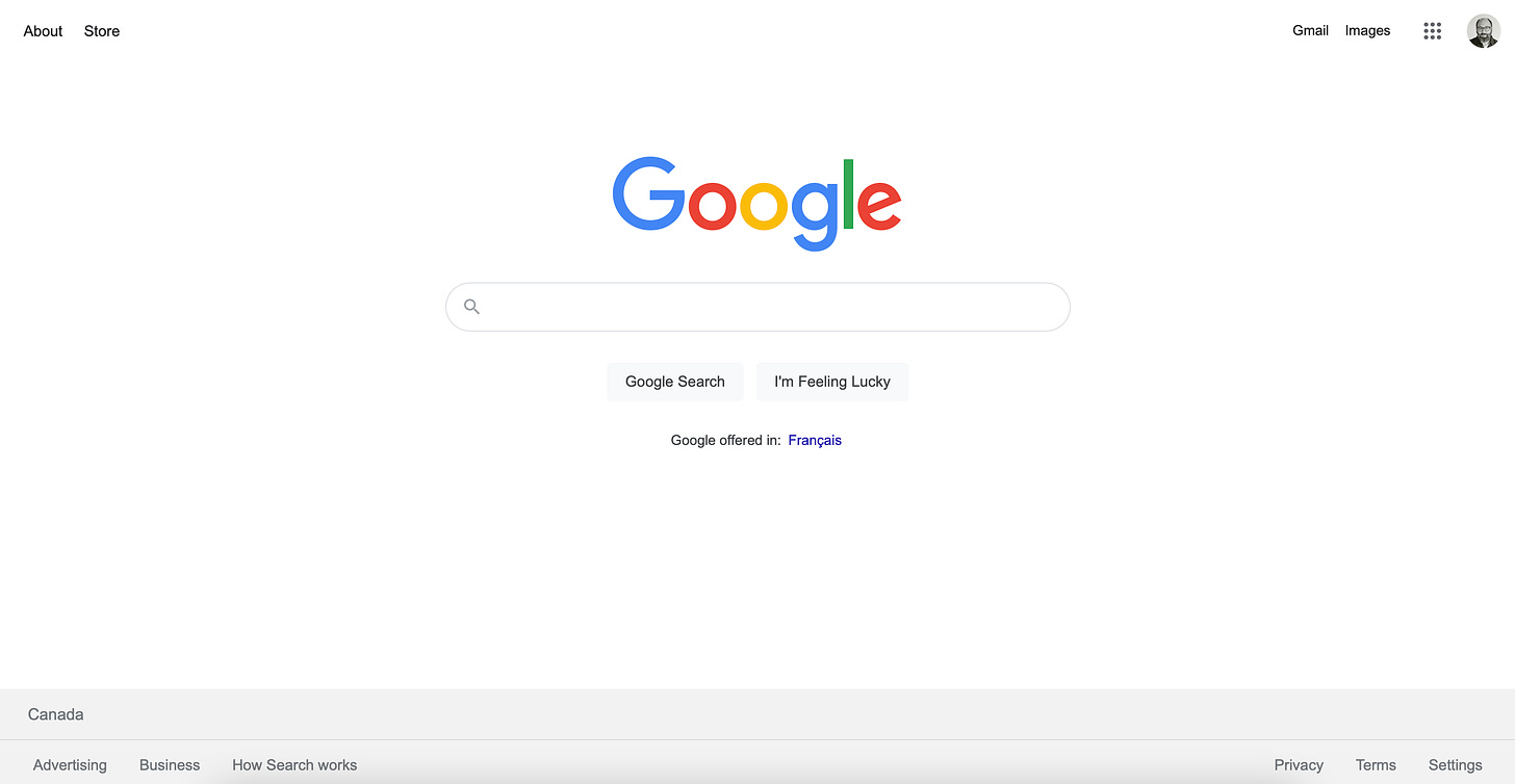 screenshot for google