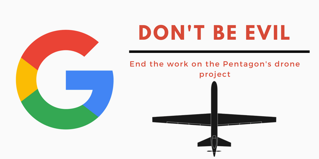 Google employees petition against Project Maven – sUAS News – The Business  of Drones