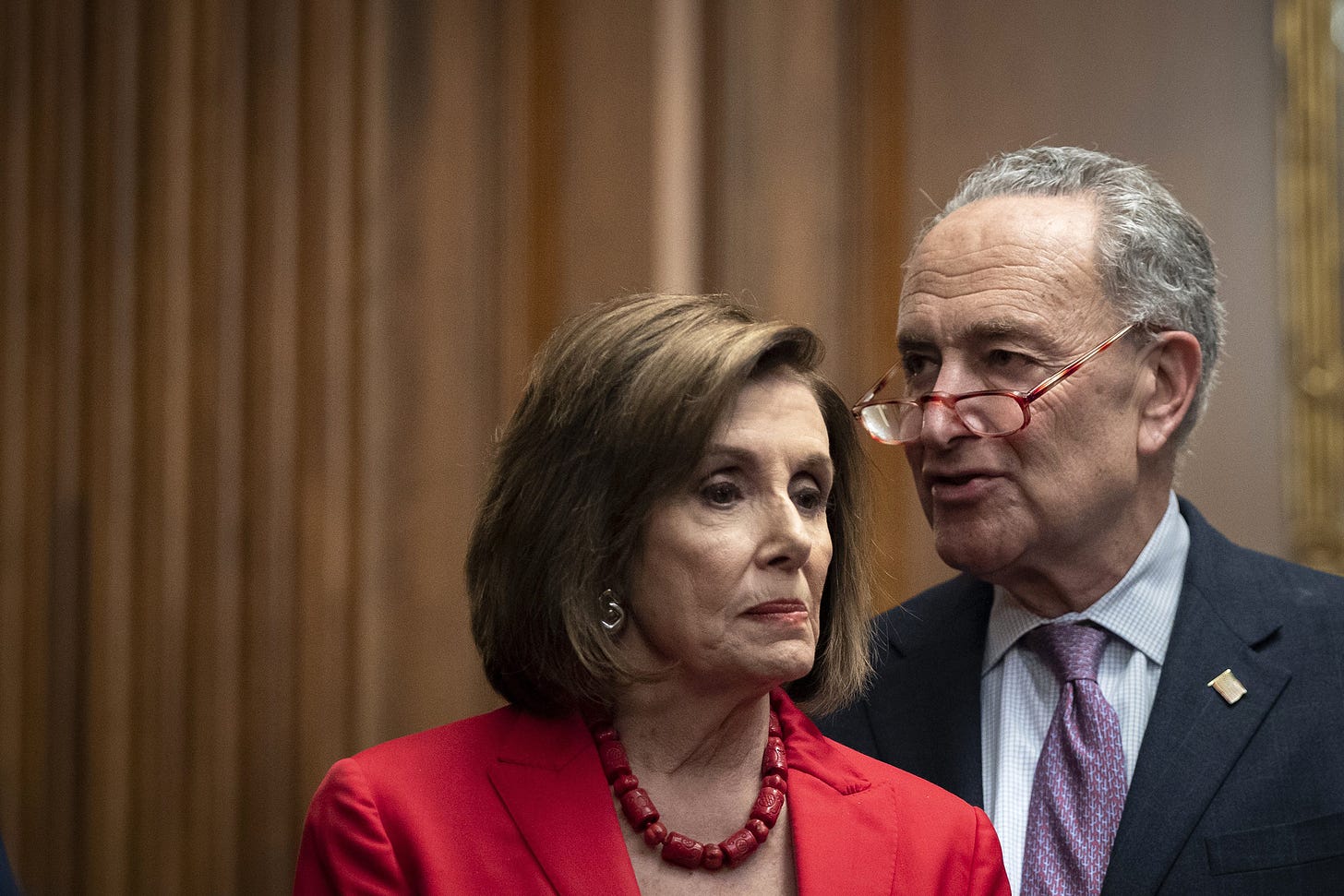 Pelosi, Schumer say they&#39;re not backing down on coronavirus relief demands