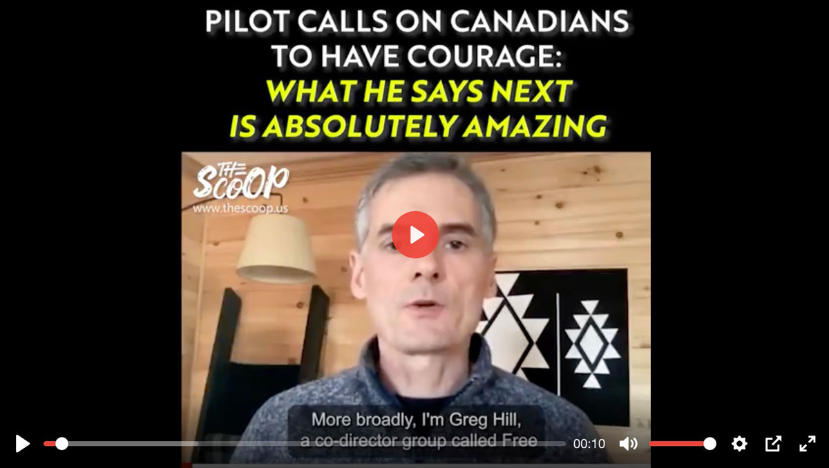Pilot Greg Hill Speaks of Courage