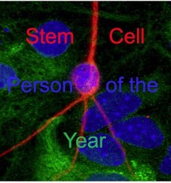 stem cell person of the year