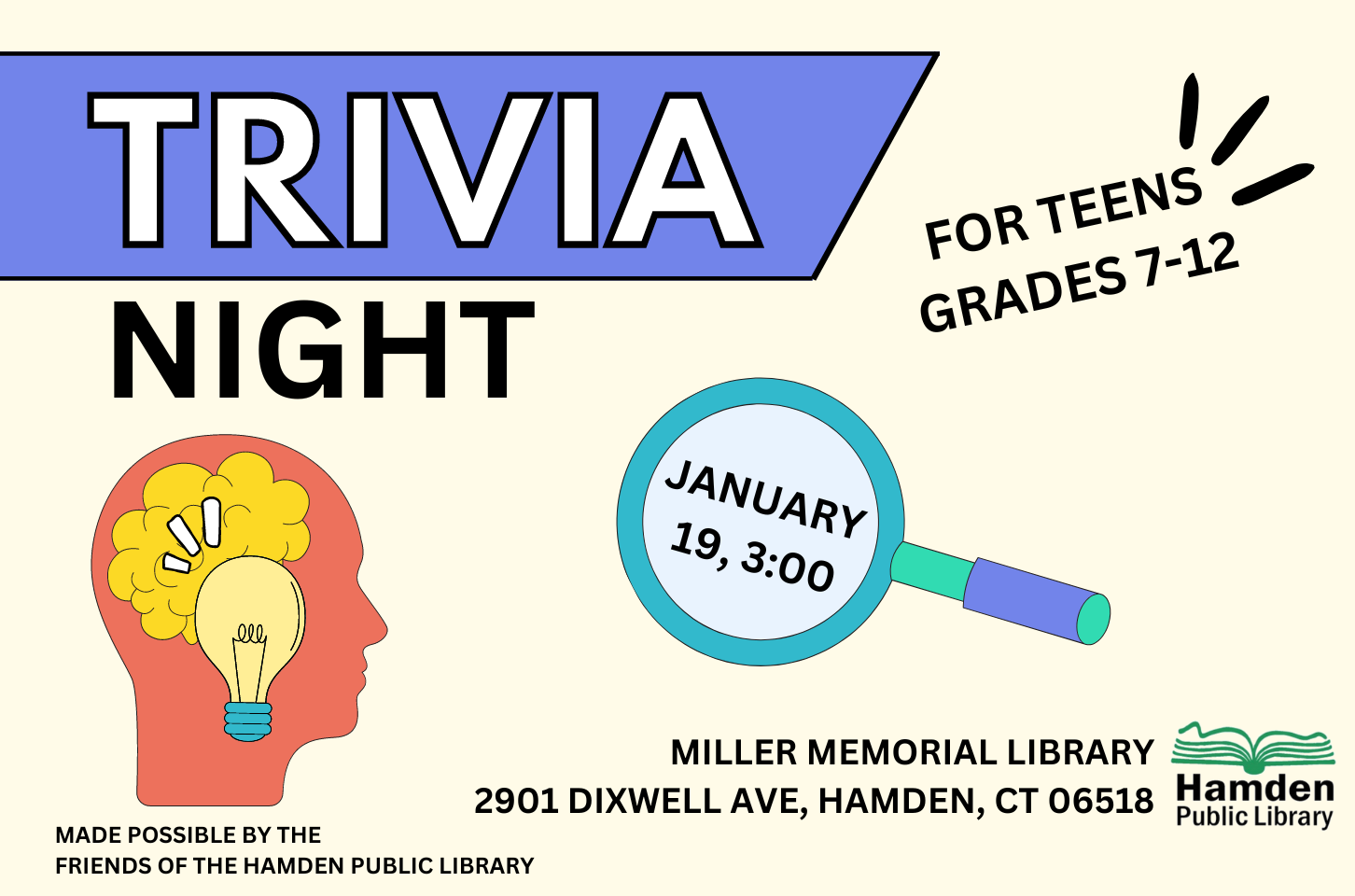 Teen Program: Trivia Night