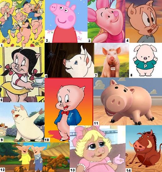 Animated Pigs (Pics) Quiz - By TubeChat