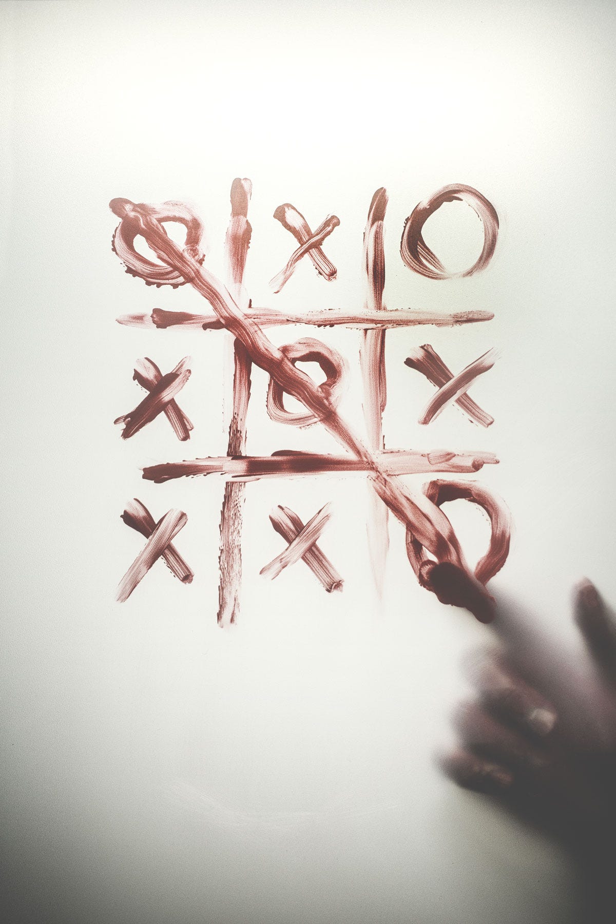 Mistakes Were NOT Made: Bloody Tic Tac Toe Game