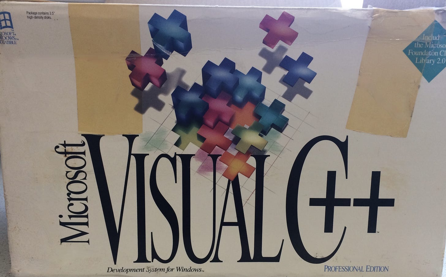 Visual C++ software box