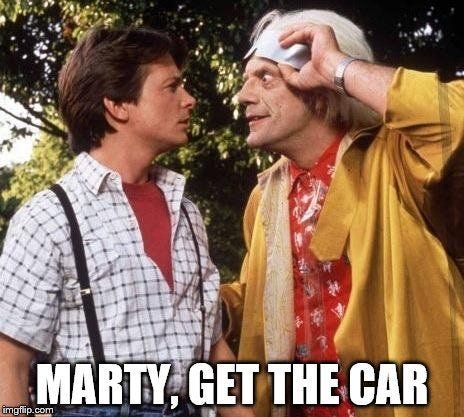 Doc Brown Marty Mcfly Meme Generator - Imgflip in 2020 | Back to the  future, The future movie, Doc brown