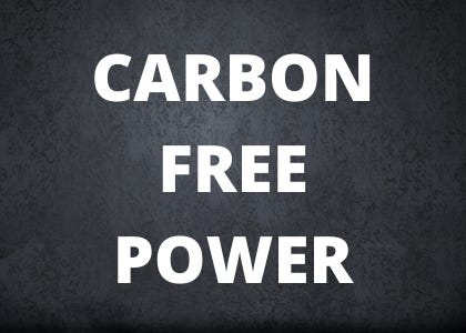 redefining energy carbon free power