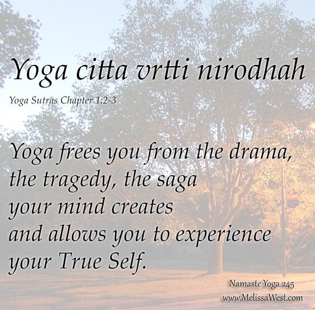 Brain Yoga 52mins, Intermediate Yoga Class, Namaste Yoga 245: Nourishing  Our Minds | Yoga sutras, Namaste yoga, Yoga quotes
